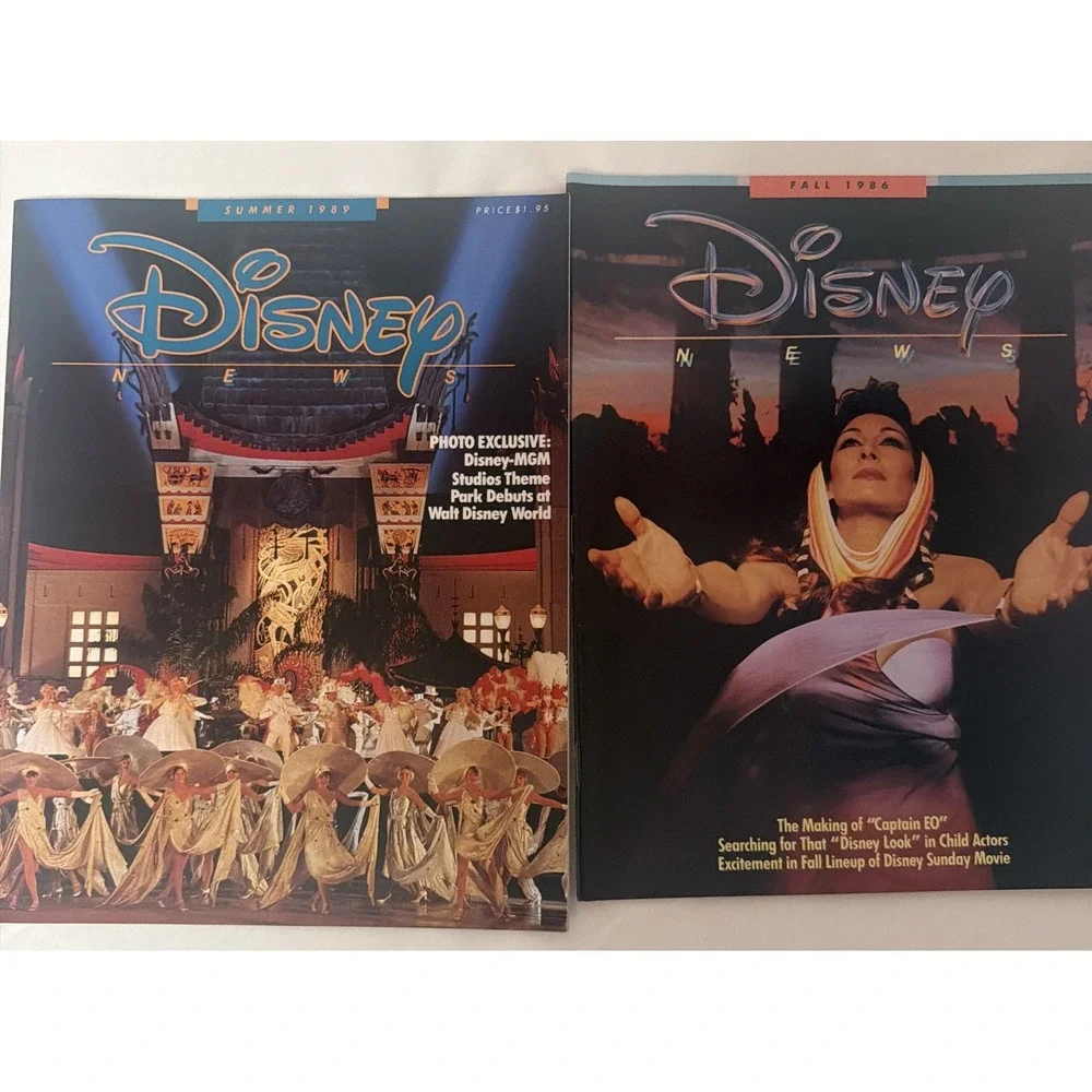 24 Disney News Magic Kingdom Club Magazines Lot 1973-1989 1990-1991 Disneyland - Picture 11 of 16